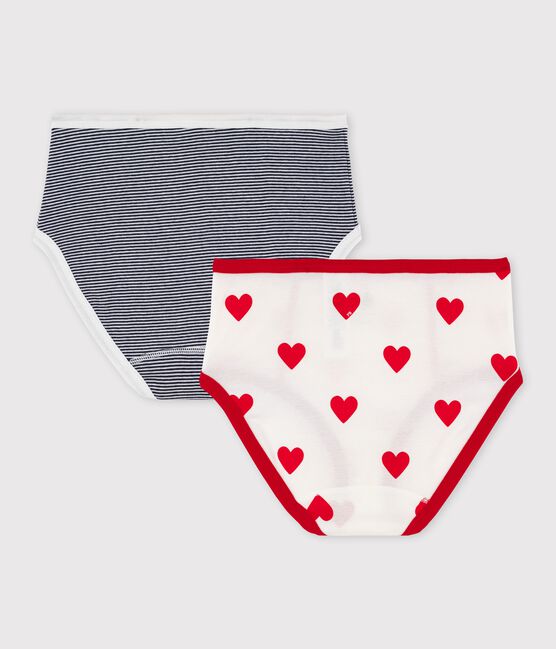 2er-Set Taillenslips aus Baumwolle für Damen variante 1