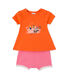 Set aus Baby-Mädchen-Shorts und T-Shirt