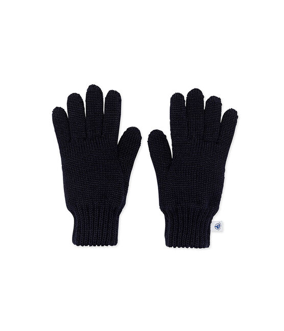 Kinderhandschuhe für Jungen blau SMOKING