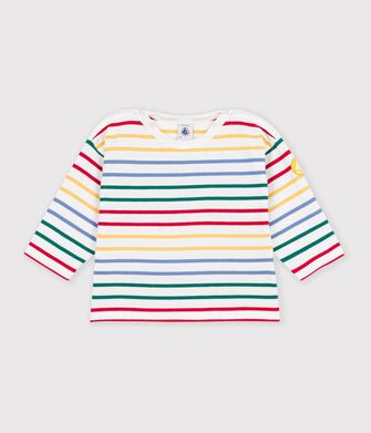 Baby-Streifenshirt Marini&egrave;re aus Baumwolle