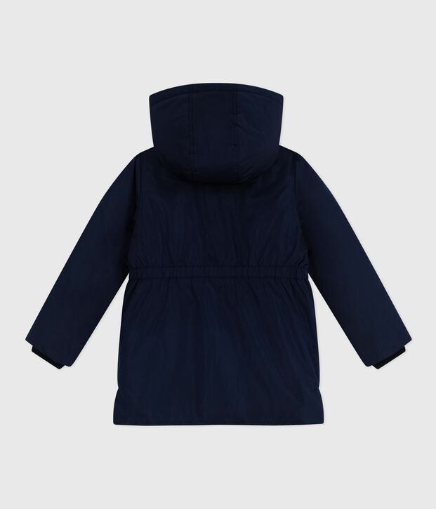 Kinder-Parka halblang und einfarbig SMOKING