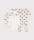 Baby-Set Strampler und 3 Bodys mit blauen Herzen