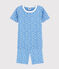 Snugfit Kurzpyjama aus Baumwolle mit Bananenmotiv variante 1