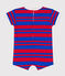 Baby-Kurzoverall aus gestreiftem Jersey PERSE/ PEPS