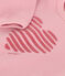Einfarbiges Baby-Sweatshirt aus Baumwolle rosa CHARME