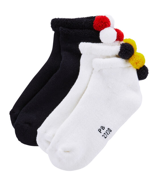 Set aus 2 Paar Kinderstrümpfen Mädchen variante 1