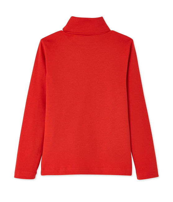Kinder-Unterziehpullover rot FROUFROU