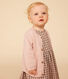 Baby-Cardigan aus Baumwollstrick in Ajour-Optik