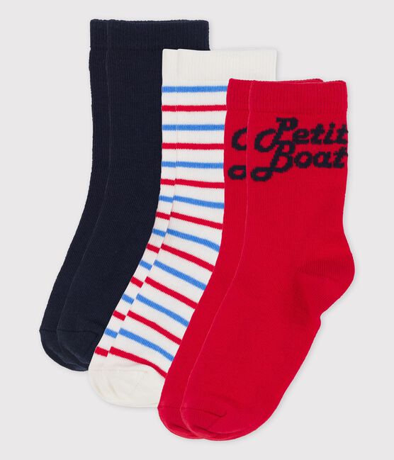 3er-Set Kindersocken für Jungen variante 1