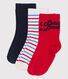 3er-Set Kindersocken für Jungen