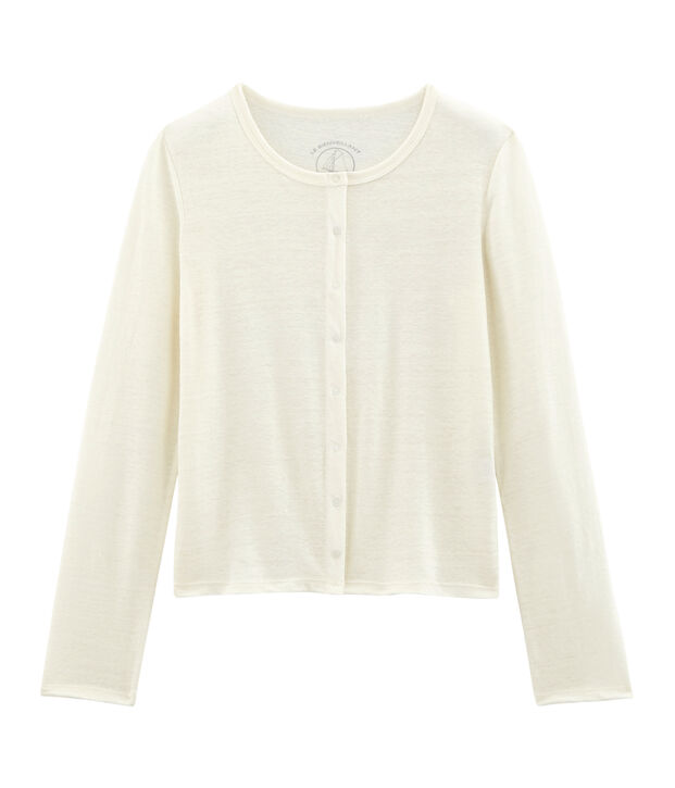 Damen-Cardigan weiss