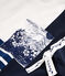 Streifenshirt für Damen Christoph Rumpf x Petit Bateau weiss MARSHMALLOW/blau SMOKING
