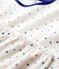 Kinderpyjama aus Nicki mit mehrfarbigem Buchstaben-Print weiss MARSHMALLOW/weiss MULTICO