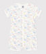 Baby-Overall aus Baumwolle mit Regenbogen-Printmotiv