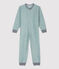Overall aus Frottee mit Bären-Motiv SEDUMBLUE/ MARSHMALLOW