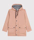 Klassische Regenjacke aus recyceltem Material und Bio-Baumwolle