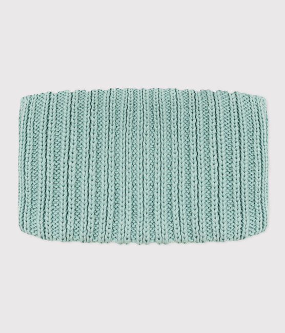 Snood aus Strick mit Fleece-Futter für Jungen und Mädchen grün PAUL
