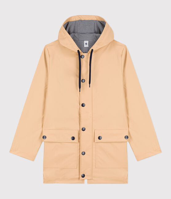 Klassische Regenjacke aus recyceltem Material und BIO-Baumwolle beige TRENCH
