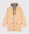Klassische Regenjacke aus recyceltem Material und BIO-Baumwolle beige TRENCH