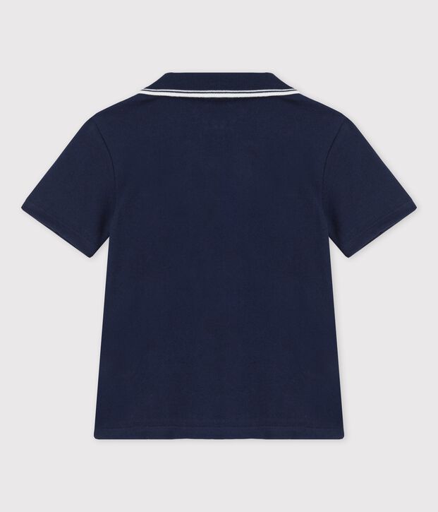 Kurz&auml;rmeliges Poloshirt aus Jersey f&uuml;r Jungen SMOKING