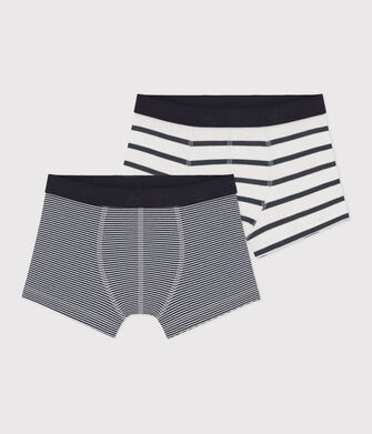 2er-Set gestreifte Boxershorts f&uuml;r Jungen