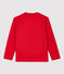Langärmeliges Kinder-T-Shirt aus Baumwolle für Jungen rot TERKUIT