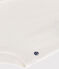 Kurzärmeliger Baby-Body mit Polokragen aus Baumwolle weiss MARSHMALLOW