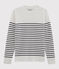 Seemannspullover weiss MARSHMALLOW/blau SMOKING