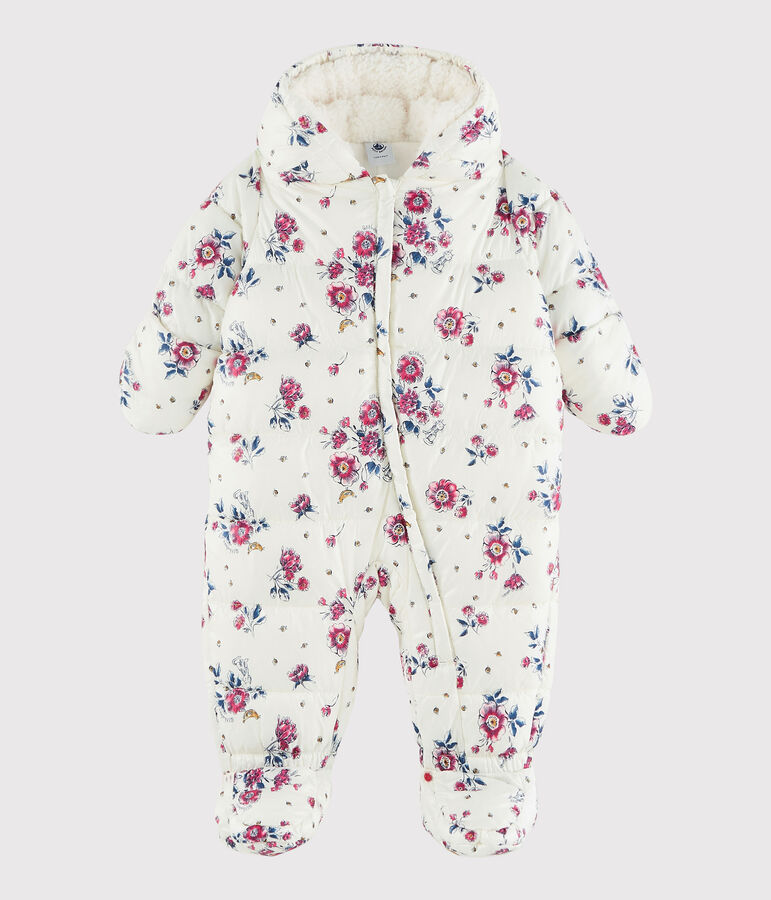 Baby-Fliegerorverall f&uuml;r M&auml;dchen/Jungen weiss/rosa/vielfarbig