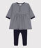 Geschenkset für das Baby: Kleid und Leggings variante 1