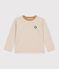 Lang&auml;rmeliges Kinder-T-Shirt mit Streifen beige/naturfarben/beige
