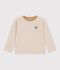 Lang&auml;rmeliges Kinder-T-Shirt mit Streifen beige/naturfarben/beige