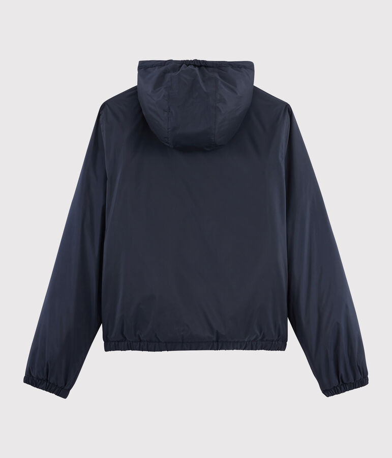 Warme Windjacke blau