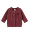 Glitzernder Baby MädchenCardigan aus Molton rot OGRE/gelb DORE
