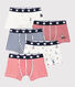 Set mit 5 Boxershorts mit festlichem Aufdruck für kleine Jungen