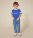 Kurzärmeliges Kinder-T-Shirt aus feinem Jersey für Jungen