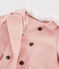 Mantel aus Wollstoff für Mädchen rosa ROSE