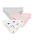 3er-Set Unterhosen für kleine Mädchen