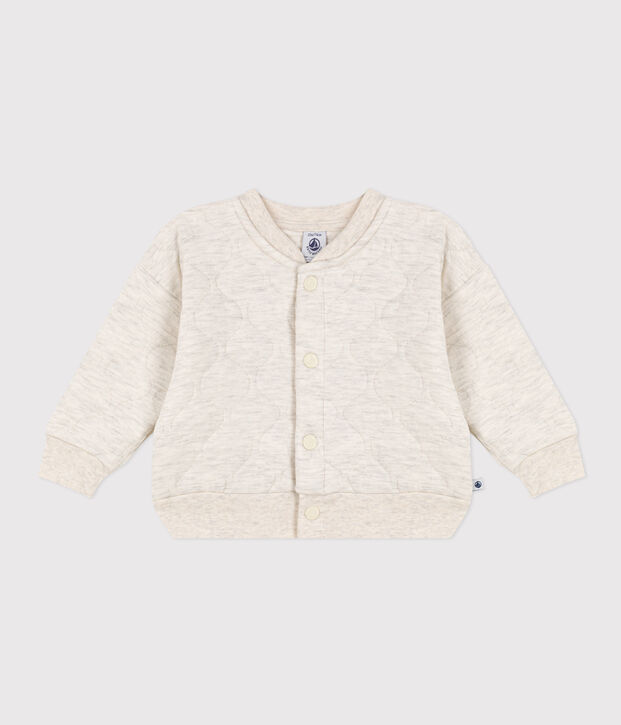 Baby College-Jacke aus gestepptem Doppeljersey MONTELIMAR CHINE