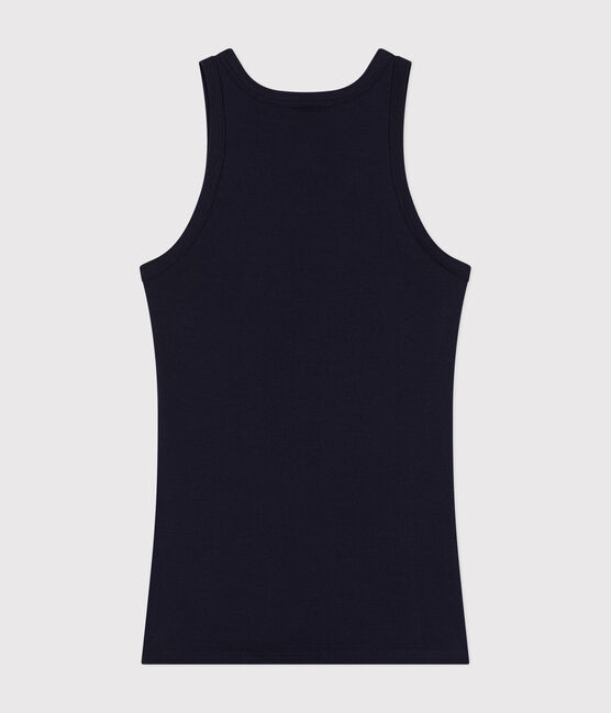 Damen-Tanktop L’Iconique aus Baumwolle blau SMOKING