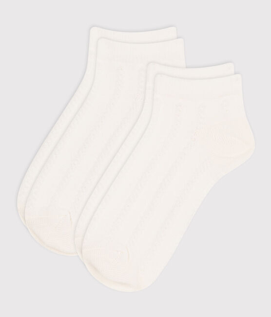 2er-Set einfarbige Kindersocken aus Baumwolljersey variante 1