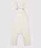 Gesteppte Baby-Latzhose. beige MONTELIMAR CHINE