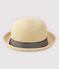 Baby-Strohhut rosa NATUREL