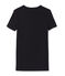 Einfarbiges kurzarm-t-shirt damen schwarz NOIR