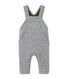Gesteppte Baby-Jungen-Latzhose aus gedoppeltem Jersey