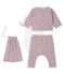 4-Teiliges gemustertes baby-set für mädchen variante 2