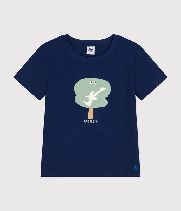 Kurz&auml;rmeliges Kinder-T-Shirt aus feinem Jersey f&uuml;r Jungen MEDIEVAL