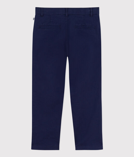 Kinder-Hose aus Chino für Jungen blau MEDIEVAL