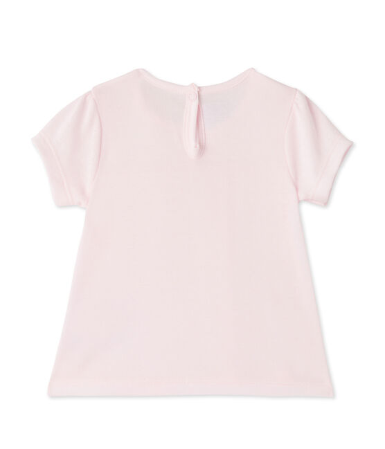 Baby-Mädchen-T-Shirt rosa Vienne