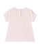 Baby-Mädchen-T-Shirt rosa Vienne
